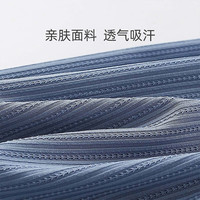 舒贝怡儿童防蚊裤男童女童长裤透气灯笼裤宝宝童裤清凉宽松外出裤子 蓝色 130 cm(5-6岁)