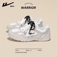  WARRIOR/回力 网面透气 女士运动鞋 双色鞋带