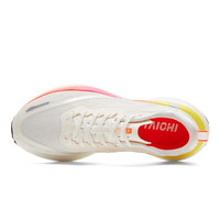 匹克态极科技二次呼吸Pro跑步鞋男厚底缓震马拉松运动鞋体考训练鞋 乳白/橙-冰淇淋 41