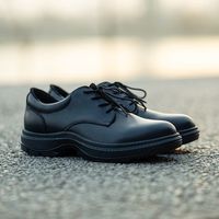 【龙牙】龙骥战术商务皮鞋真皮透气高弹男春秋经典通勤休闲百搭