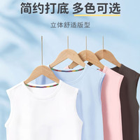 迷你真维斯 MINI JEANSWEST迷你真维斯男童2025新夏季背心短裤运动套装夏装宽松纯棉儿童无袖 天蓝爪子 100