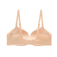 安莉芳【玫瑰舒挺杯】安莉芳无钢圈上托文胸女小胸聚拢内衣EBW0868 香槟肤SKN 75A 34/75A