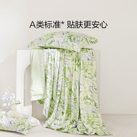 罗莱生活 LUOLAI 家纺60支天丝棉被子A类抗菌100蚕丝被芯可水洗夏被 蚕丝水洗夏被-铃兰花开 200cm*230cm