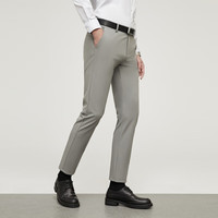 雅戈尔（YOUNGOR）裤子男士季中青年男西裤耐穿不易皱3色可选 VCHX320126DWY灰色 35 175/86A