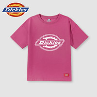 DICKIESDickies童装儿童短袖t恤女童夏季纯棉半袖中小童2025新款透气夏装 【推荐体重45-56斤】