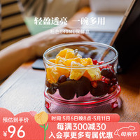 移动端、京东百亿补贴：怡万家 iwaki 圆形保鲜盒 840ml 粉色