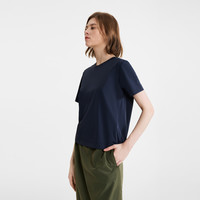 AIGLE艾高春夏经典款WR防泼水CORDURA轻质抗磨损短袖衬衫女 薰浅粉红 AW222 38