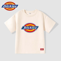 DICKIESDickies童装儿童短袖纯棉t恤夏季女童衣服男童透气半袖小童夏装潮 标小 L【推荐体重80-100斤】