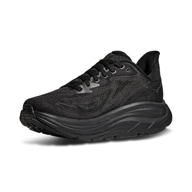 HOKA CLIFTON 10 轻量透气缓震跑步鞋 BBLC-黑色