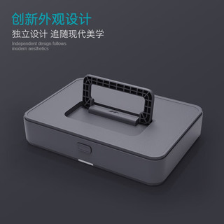 吉米家居家用工具箱多功能电动螺丝刀电批电钻套装吉米工具箱套装吉米盒子 手工切割G层