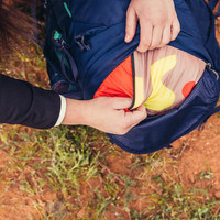 GREGORY格里高利24年AMBER琥珀女双肩包重装旅行包登山包徒步户外背包 44L-红色