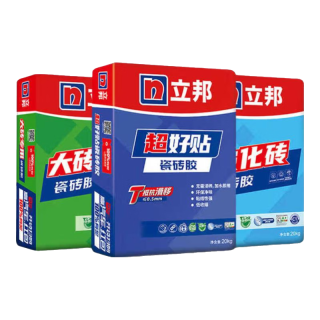立邦立邦袋装家用瓷砖胶无尘水泥代替水泥强力粘合剂墙地砖粘结快涂宝 立邦好贴瓷砖胶【20KG】