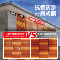 德高（Davco）防水胶外墙防水涂料 屋顶防水补漏材料房顶堵漏王阳台楼顶 色*1件 5L