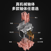 狼途T98有线/三模无线蓝牙机械键盘客制化键盘98键带数字区多功能屏显电竞游戏办公键盘 战域先锋-三模8000mAh【翔云轴】+T6三模