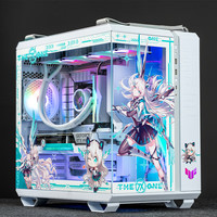 华硕 ASUSTUF GT502弹药库海景房机箱 常规无界版主题BTF背插天选吹雪姬动漫灯板台式机电脑机箱 GT502弹药库BTF背插机箱