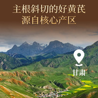 六养源黄芪片500g 精选甘肃黄芪片无硫切片 搭枸杞党参当归泡水养生茶