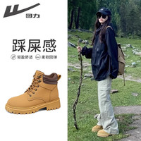  WARRIOR/回力 英伦风 女士马丁靴