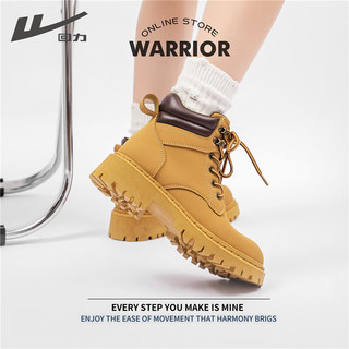  WARRIOR/回力 英伦风 女士马丁靴