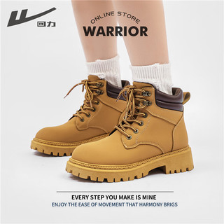  WARRIOR/回力 英伦风 女士马丁靴