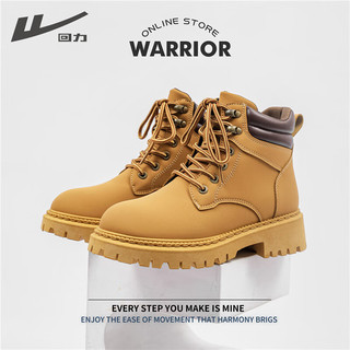  WARRIOR/回力 英伦风 女士马丁靴