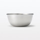 無印良品 MUJI 不锈钢料理盆 XS 直径14cm 高5.9cm 银色