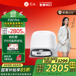 Roborock 石头 P20 Pro 扫拖一体机 水箱版