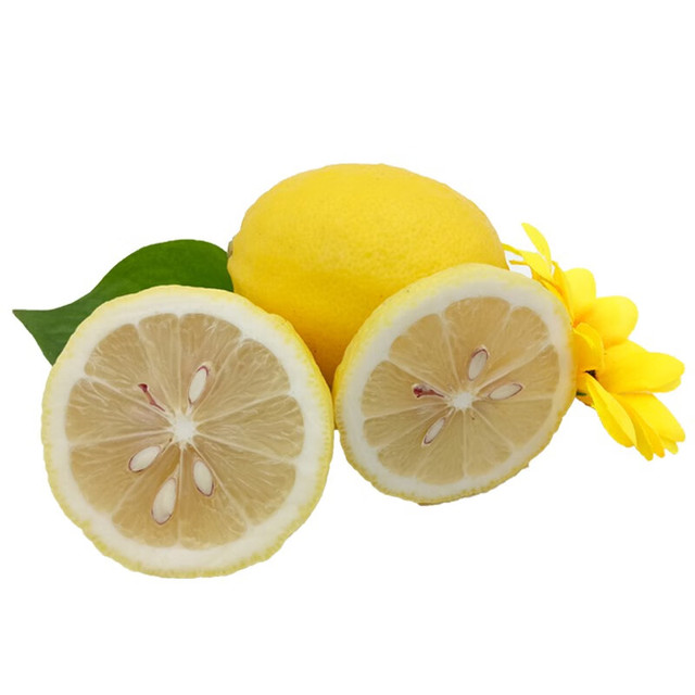 水果蔬菜 四川黄柠檬  5斤装（单果60-90g）