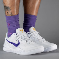 耐克（NIKE）男鞋 Kobe 8 Protro 科比8代 ZK8 减震防耐磨实战男女同款篮球鞋 HF9550-100 白色 43