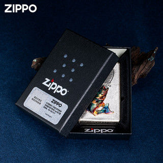 zippo打火机版男士永不空军燃油防风