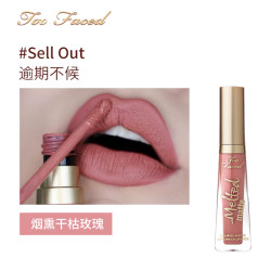 Too Faced toofaced唇釉不掉色不沾杯唇间莓莓高冷社交哑光丝绒雾面持久锁色
