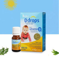 Ddrops老爸评测d3滴剂成人维生素d维他命vd3滴剂vd保税仓