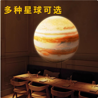 Ninaroco月球灯投影室内墙面玄关创意氛围月亮灯背景墙高级感地球星球射灯 15W 