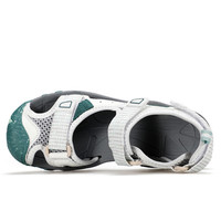 悍途(Humtto)户外春夏透气网面户外排水鞋防滑耐磨款溯溪鞋 米白/深绿-女 38