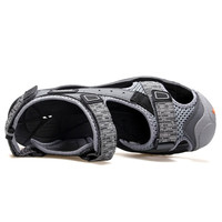 悍途（Humtto）户外春夏透气网面户外排水鞋防滑耐磨款溯溪鞋 深灰-灰色-男 36