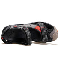 悍途(Humtto)户外春夏透气网面户外排水鞋防滑耐磨款溯溪鞋 栗色/黑色-男 38