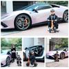 兰博基尼 LAMBORGHINI儿童平衡车1-3岁男女孩玩具学步车宝宝周岁遛娃滑步车
