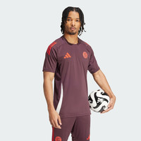 拜仁慕尼黑足球训练运动短袖球衣男装adidas阿迪达斯outlets