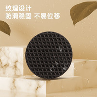 得力（deli） 椅子脚垫 桌脚垫桌腿防滑垫桌椅凳子桌腿静音防滑地板桌角垫 EVA 圆形2.8cm（36片）