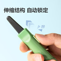得力（deli）快递刀开箱刀拆快递神器拆快递的小刀快递开箱安全刀拆快递开快递小刀拆箱刀拆快递刀美工刀 白色-圆头黑刀刃（防锈防粘 不易伤手）