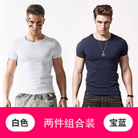 JOONSVIP/简束 纯色棉质 男士T恤套装