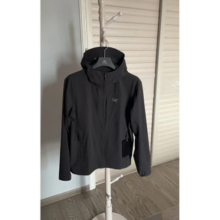 始祖鸟（ARC’TERYX）24款Gamma lightweight 轻薄男连帽软壳夹克外套 石洗蓝 XL