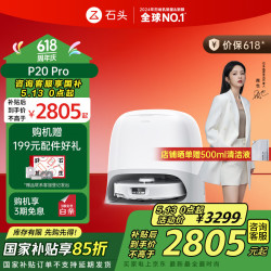 Roborock 石头 P20 Pro 扫拖一体机 水箱版