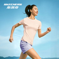 斯凯奇男女款短袖T恤夏季吸湿速干凉感运动休闲瑜伽跑步衣训练衣 XL