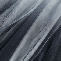 S.DEER圣迪奥夏季时尚百搭女装松紧网纱拼接优雅通勤女神休闲长裙 /73  170