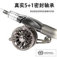 欧贝丝特SP60PRO全金属微铅带泄力筏钓轮海筏轮鱼线轮欧贝斯特 左手