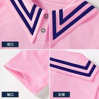 JEANSWEST CLUB真维斯女童短袖纯棉夏季儿童夏装上衣半袖中大童洋气潮新款 白色【DT】 160