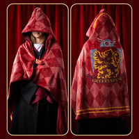 名创优品（MINISO）哈利·波特系列带帽休闲毯 格兰芬多