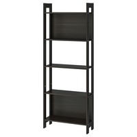 IKEA LAIVA莱瓦书架落地置物架家用靠墙储物柜展示柜