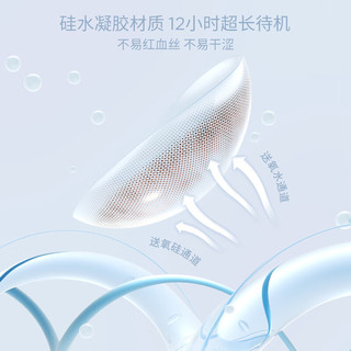 moody美瞳日抛彩色隐形眼镜硅水凝胶Live系列6片装 伽罗棕 175度 【硅水日抛6片】经典回归-伽罗棕