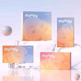 moody美瞳日抛彩色隐形眼镜硅水凝胶Live系列6片装 伽罗棕 175度 【硅水日抛6片】经典回归-伽罗棕